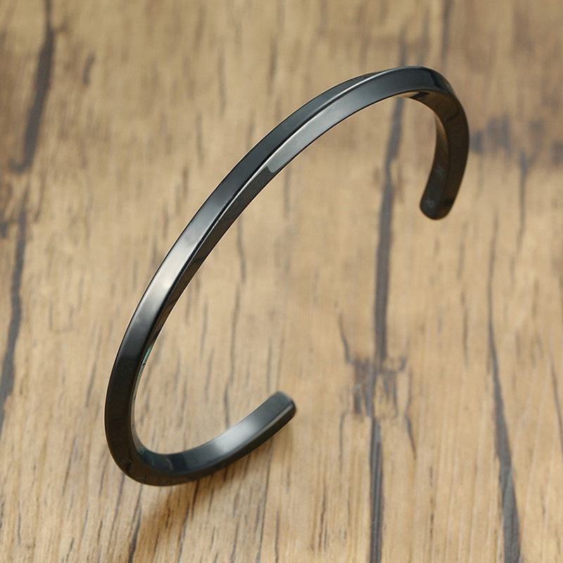 Elegant Mobius stainless steel bangle™