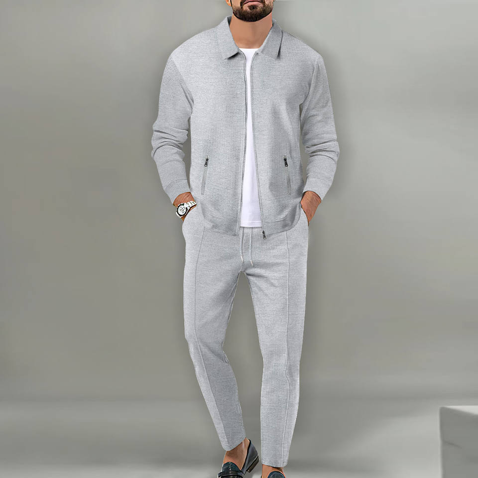 Fashionable loungewear jacket set™