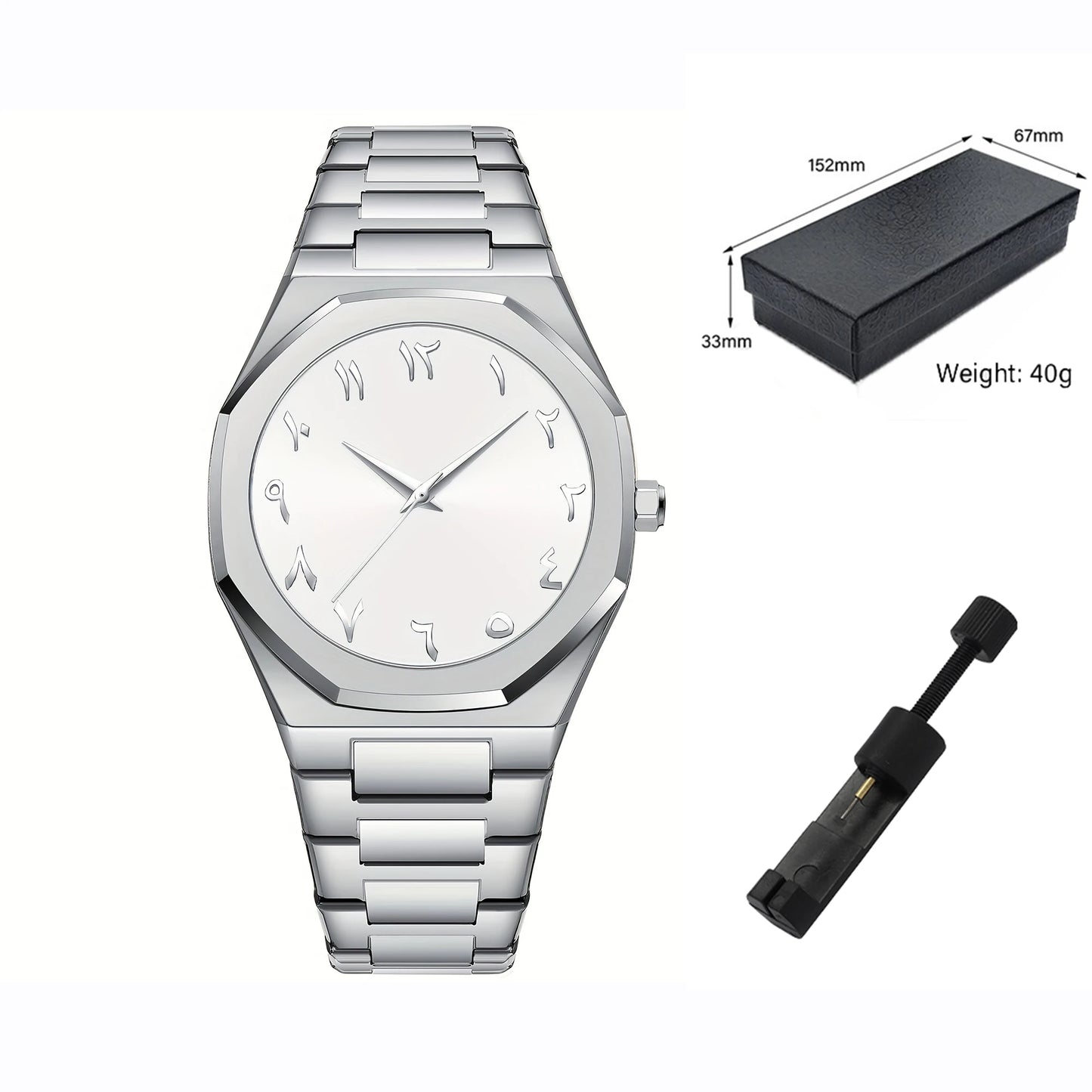 Elegant minimalist men's wristwatch™