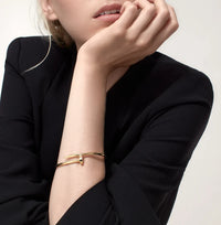 Elegant Rose Gold Nail Bracelet™