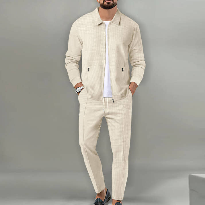 Fashionable loungewear jacket set™