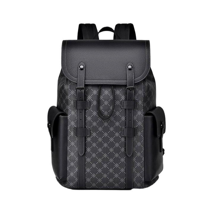 Premium leather business backpack™