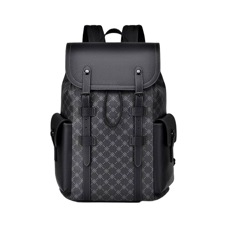 Premium leather business backpack™