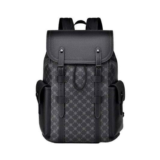 Premium leather business backpack™