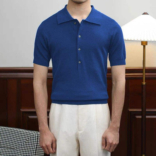 Elegant slim fit polo shirt TM