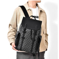 Premium leather business backpack™