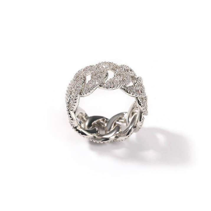 Cuban Link Glamour Ring™
