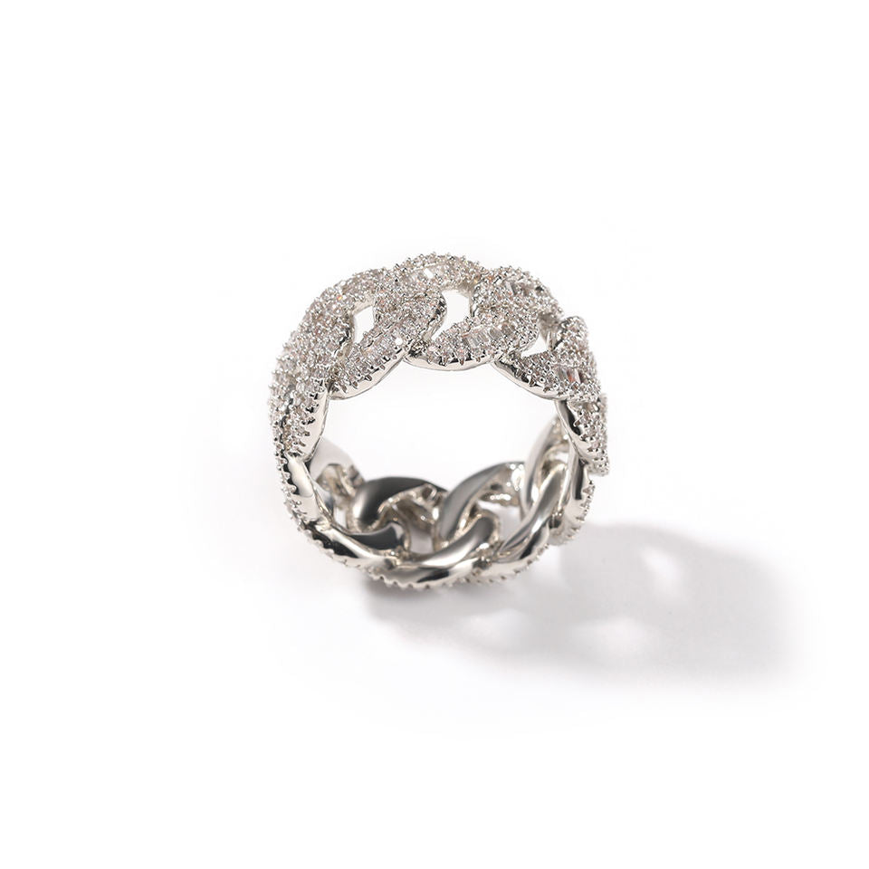 Cuban Link Glamour Ring™