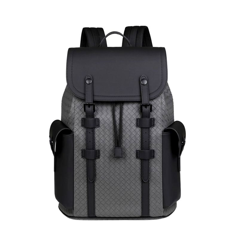 Premium leather business backpack™