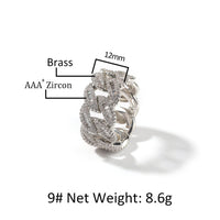 Cuban Link Glamour Ring™