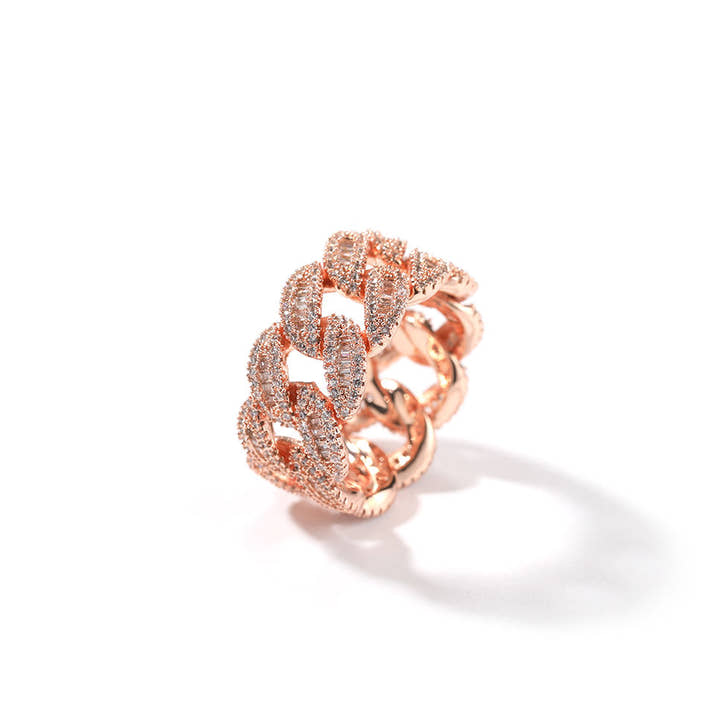 Cuban Link Glamour Ring™
