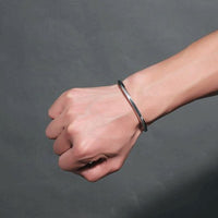 Elegant Mobius stainless steel bangle™