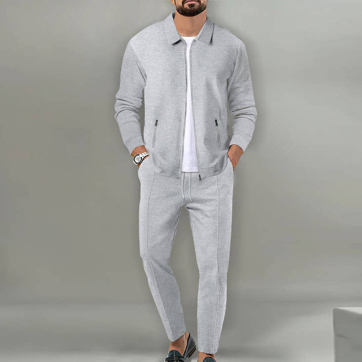 Fashionable loungewear jacket set™