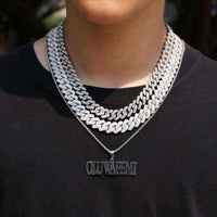 Cuban link chain with AAA zirconia™