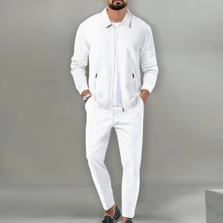 Fashionable loungewear jacket set™