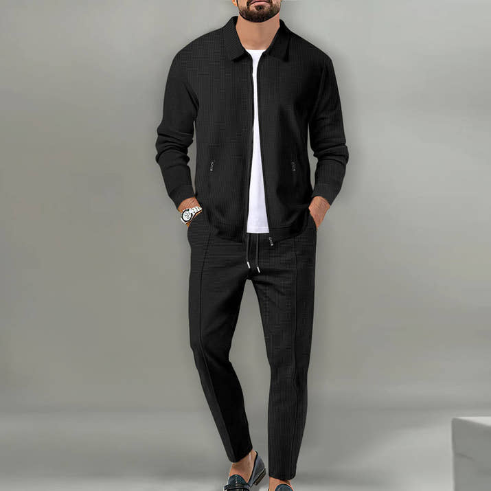 Fashionable loungewear jacket set™