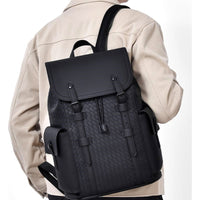 Premium leather business backpack™