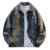 Stylish jacquard denim jacket™