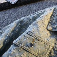 Stylish jacquard denim jacket™