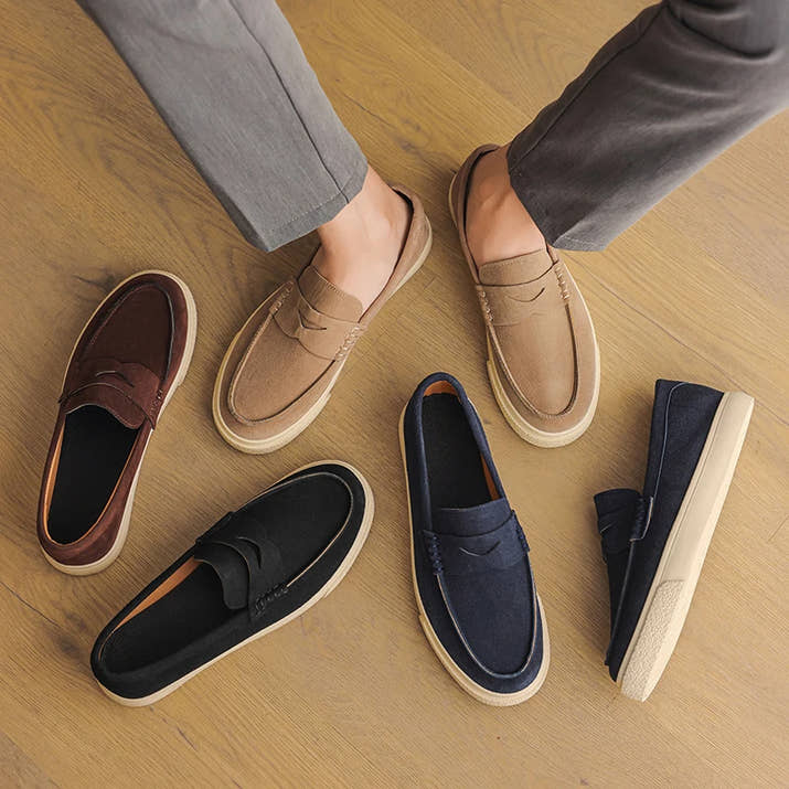 Luxuriöse Suede Loafers™