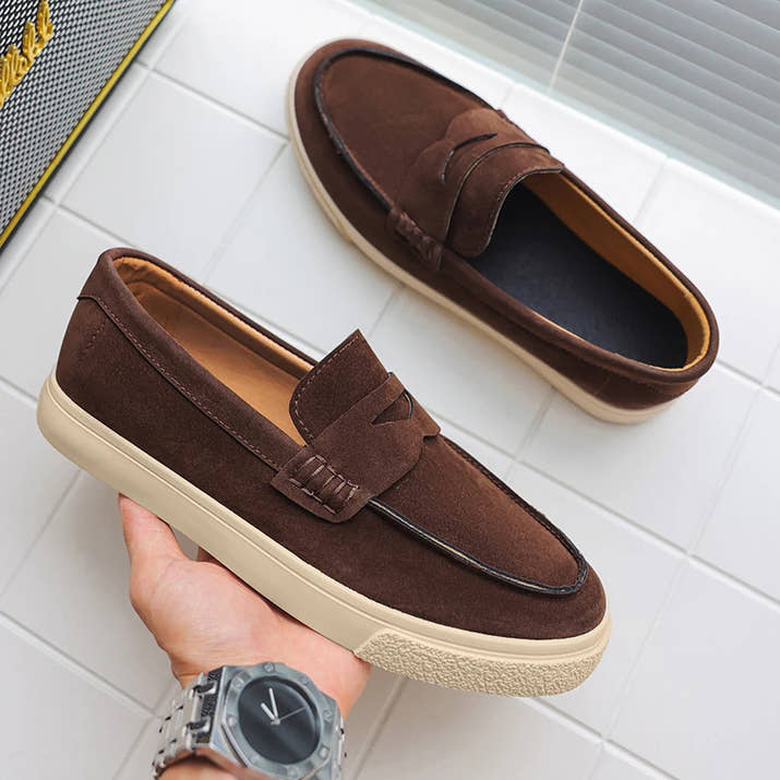 Luxuriöse Suede Loafers™